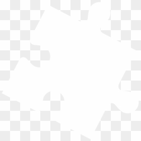 Executive Search All White Puzzle Piece Png - White Puzzle Piece Png, Transparent Png - puzzle piece png