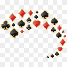 Fanned Playing Card - Transparent Background Poker Cards Png, Png Download - playing cards png