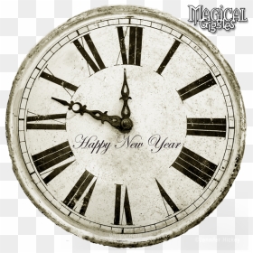 Free Printable To Use At Your Own New Year"s Eve Party - Free Printable Clock New Years, HD Png Download - new year's png