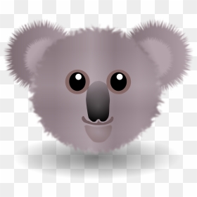 Transparent Bear Face Png - Cartoon Koala Face, Png Download - koala png