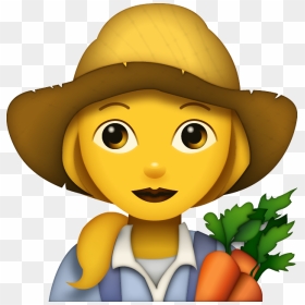Farmer Emoji Png, Transparent Png - farmer png