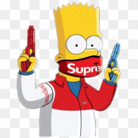 Thumb Image - Bart Simpson With Gun, HD Png Download - sad png