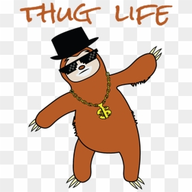 Cartoon, HD Png Download - thug life hat png