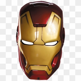 Background Ironman Transparent - Iron Man 3d Mask, HD Png Download - iron man logo png