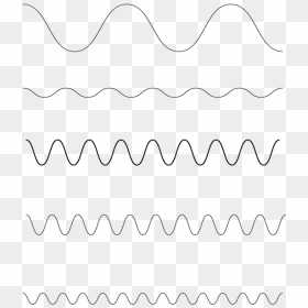 Swirly Lines Png Black And White - Pattern, Transparent Png - squiggly line png