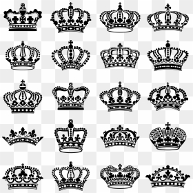 Painted Tiara Black Crown Hand Png File Hd Clipart - Queen Crown Vector, Transparent Png - black crown png