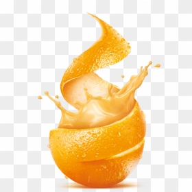 Orange Juice Splash Png, Transparent Png - milk splash png