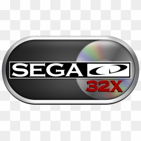 Sega Cd 32x Logo, HD Png Download - sega logo png