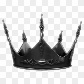 #crown #darkcrown #black #blackcrown # - Evil Queen Crown Png, Transparent Png - black crown png