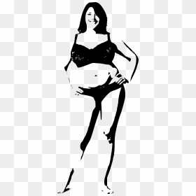 Model B Clip Arts, HD Png Download - black model png