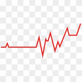 Heartbeat Line Png Download - Heart Rate Red Png, Transparent Png - heart beat png