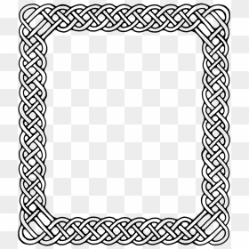 Celtic Knot Border, HD Png Download - celtic knot png