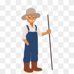Farmer Png Image - Farmer Clipart Transparent, Png Download - farmer png