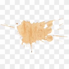 18 Brown Watercolor Splatter - Beige Color Splash Png, Transparent Png - milk splash png