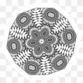 Mandala, HD Png Download - confetti png transparent