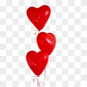 Heart Balloon Png - Heart Balloons Transparent Background, Png Download - ballon png