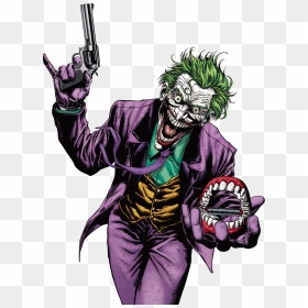 Transparent Joker Face Clipart - Joker Comic Png, Png Download - the joker png