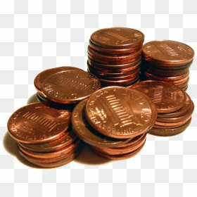 Penny Transparent Pile - Pennies Png, Png Download - penny png