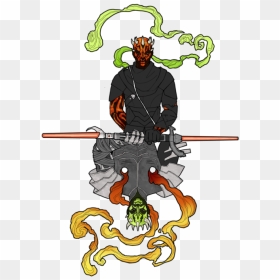 He Will Avenge Us - Illustration, HD Png Download - darth maul png
