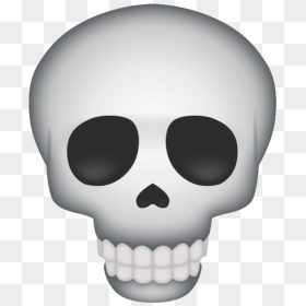 Skull Emoji, HD Png Download - skull emoji png