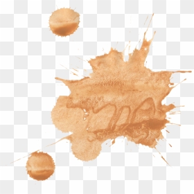 Splatter Png Transparent Onlygfx Com Resolution - Brown Watercolour Splash Png, Png Download - milk splash png
