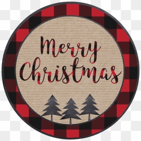Transparent Christmas Tag Png - Buffalo Plaid Christmas Background, Png Download - gift tag png