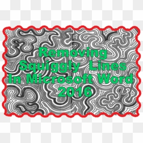 Squiggly Line Art, HD Png Download - squiggly line png