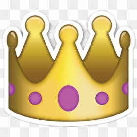 Transparent Ray Lewis Png - King Crown Emoji Png, Png Download - crown emoji png