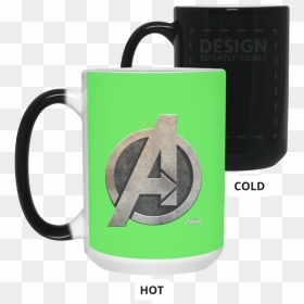 Marvel Avengers Infinity War Steel Symbol Graphic Color - Mug, HD Png Download - avengers infinity war logo png