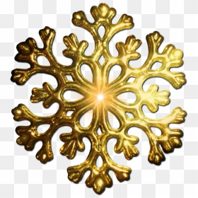 Gold Snowflake Png Clip Art Freeuse Download - Silver Snowflakes Blue Background, Transparent Png - snowflake png transparent