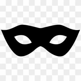 Mask Carnival Blindfold Silhouette Shape - Mask Silhouette, HD Png Download - masquerade mask png