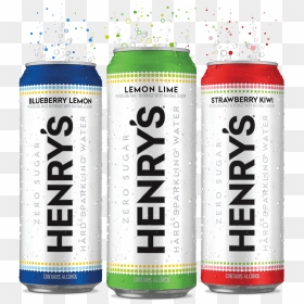 Av Henry"s Cans - Henry's Hard Sparkling Water, HD Png Download - drink png