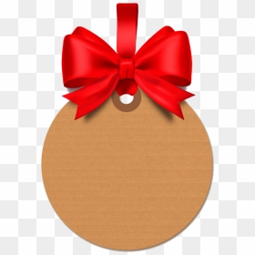 Gift Tag Template , Png Download - Gift Bow Png Transparent, Png Download - gift tag png