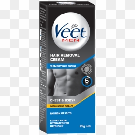 Veet Men Hair Removal Cream, HD Png Download - men hair png