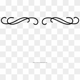 Divider Coloring Page - Calligraphy, HD Png Download - page divider png