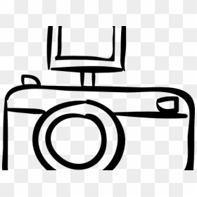 Drawn Camera Flash - Camera, HD Png Download - camera flash png