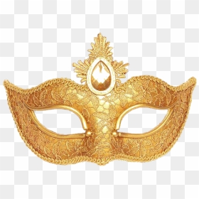 Download Mardi Golden Ball Gold Masquerade Gras Mask - Masquerade Masks Romeo And Juliet, HD Png Download - masquerade mask png