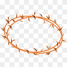 Clip Arts Related To - Green Crown Of Thorns, HD Png Download - thorns png