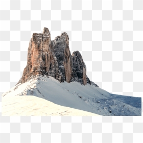 Drei Zinnen Nature Park, HD Png Download - mountain range png