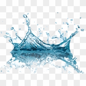 Transparent Water Drop Transparent Png - Transparent Background Water Splash, Png Download - milk splash png