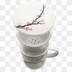 Cup, HD Png Download - cherry blossom tree png