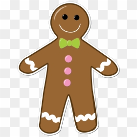 Gingerbread Man Free Content Clip Art - Gingerbread Man Clip Art, HD Png Download - gingerbread man png