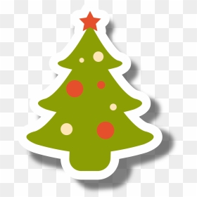 Christmas Tree Clip Art - Christmas Tree Vector Png, Transparent Png - christmas tree vector png