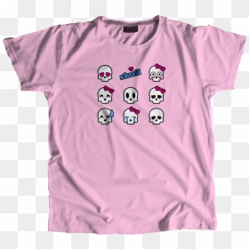 Transparent Skull Emoji Png - T-shirt, Png Download - skull emoji png
