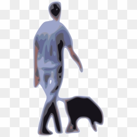 This Free Icons Png Design Of Man Walking Dog , Png - Portable Network Graphics, Transparent Png - man walking png