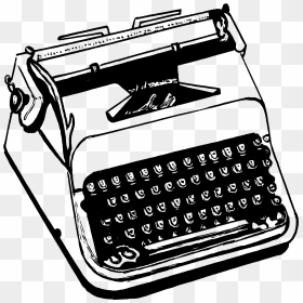 Typewriter Png Hd - Typewriter Clipart Png, Transparent Png - typewriter png