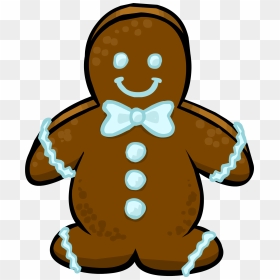 Club Penguin Rewritten Wiki - Club Penguin Gingerbread Man, HD Png Download - gingerbread man png