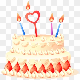 Dear Cousin Happy Birthday Cousin Cake, HD Png Download - birthday candle png