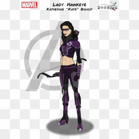 Lady Hawkeye By Https - Kate Bishop Concept Art, HD Png Download - hawkeye png