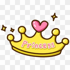 Emoji Princess Crown Hat Freetoedit 귀여운 可愛い Mimi Ftesti - King Queen Prince Princess Crown Clipart, HD Png Download - crown emoji png
